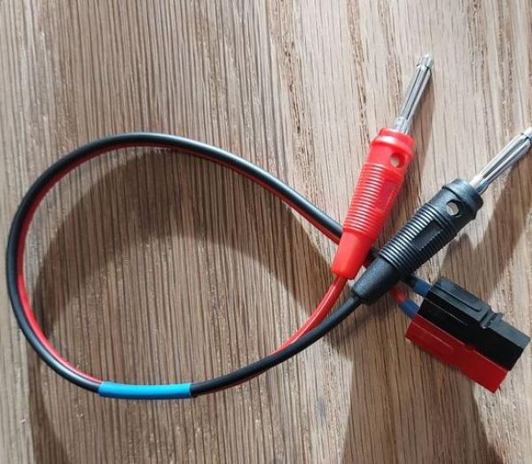 DC Verbindungskabel Bananenstecker auf Powerpole